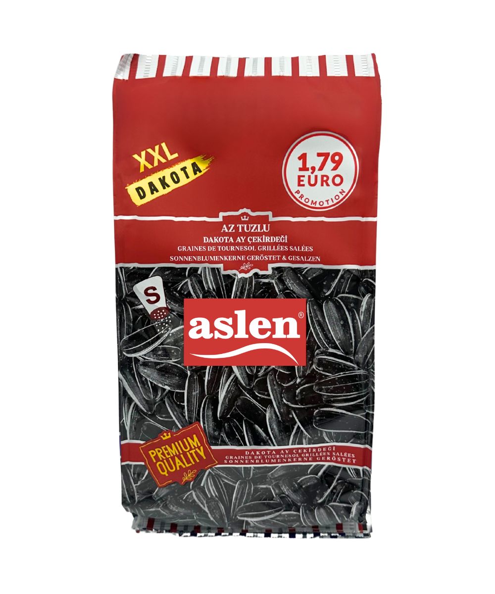 Graines de tournesol Dakota légèrement salées 250g, Aslen 250,0 g