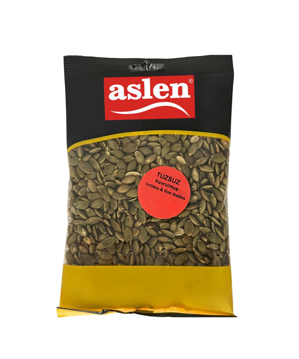 Graines de courge décortiquées non salées 180g, Aslen 180,0 g