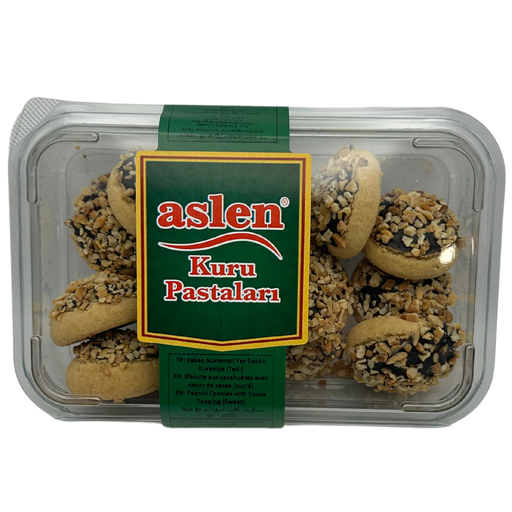 Gâteaux secs au cacao et cacahuète, Aslen g