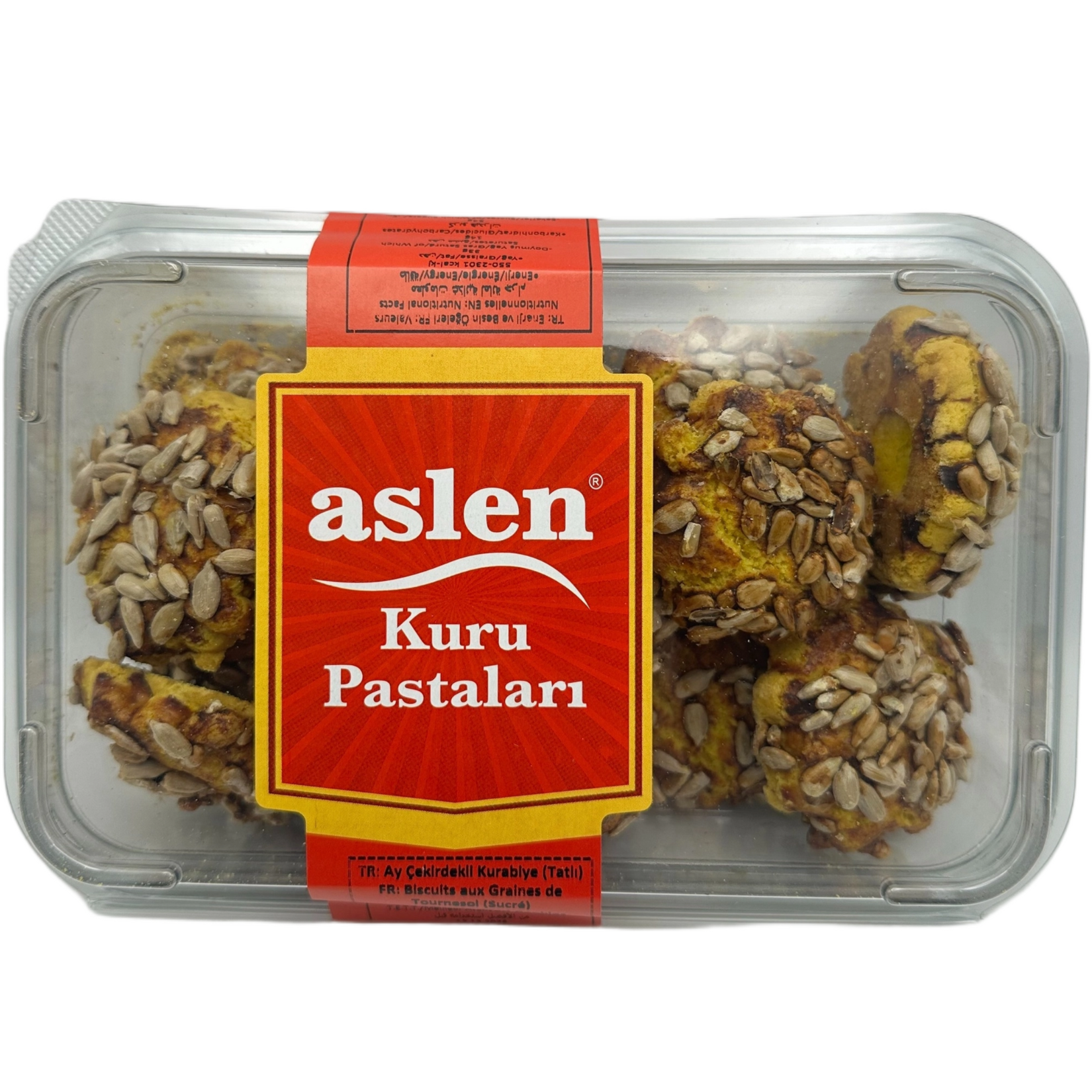 Gâteaux secs aux graines de tournesol, Aslen g