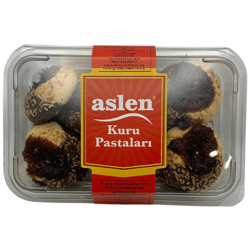 Gâteaux secs à la pomme façon mosaique, Aslen g