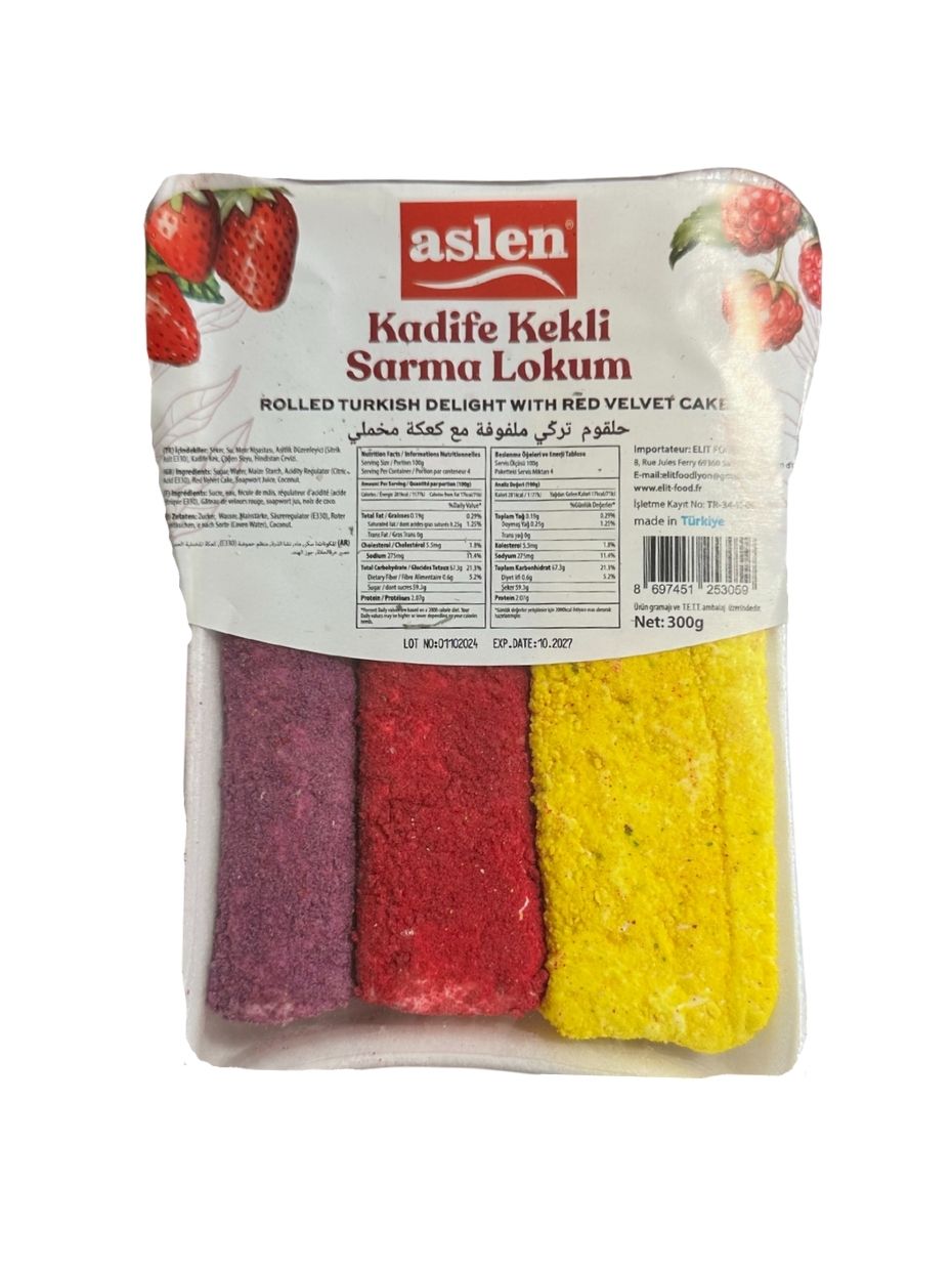Lokum roulé velouté 300g, Aslen 300,0 g