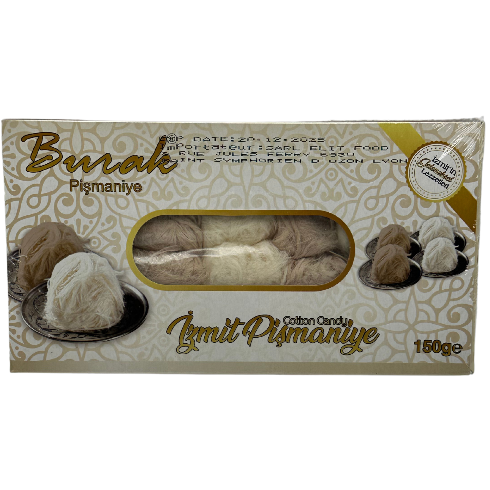 Pismaniye en boîte 150g, Burak 150,0 g