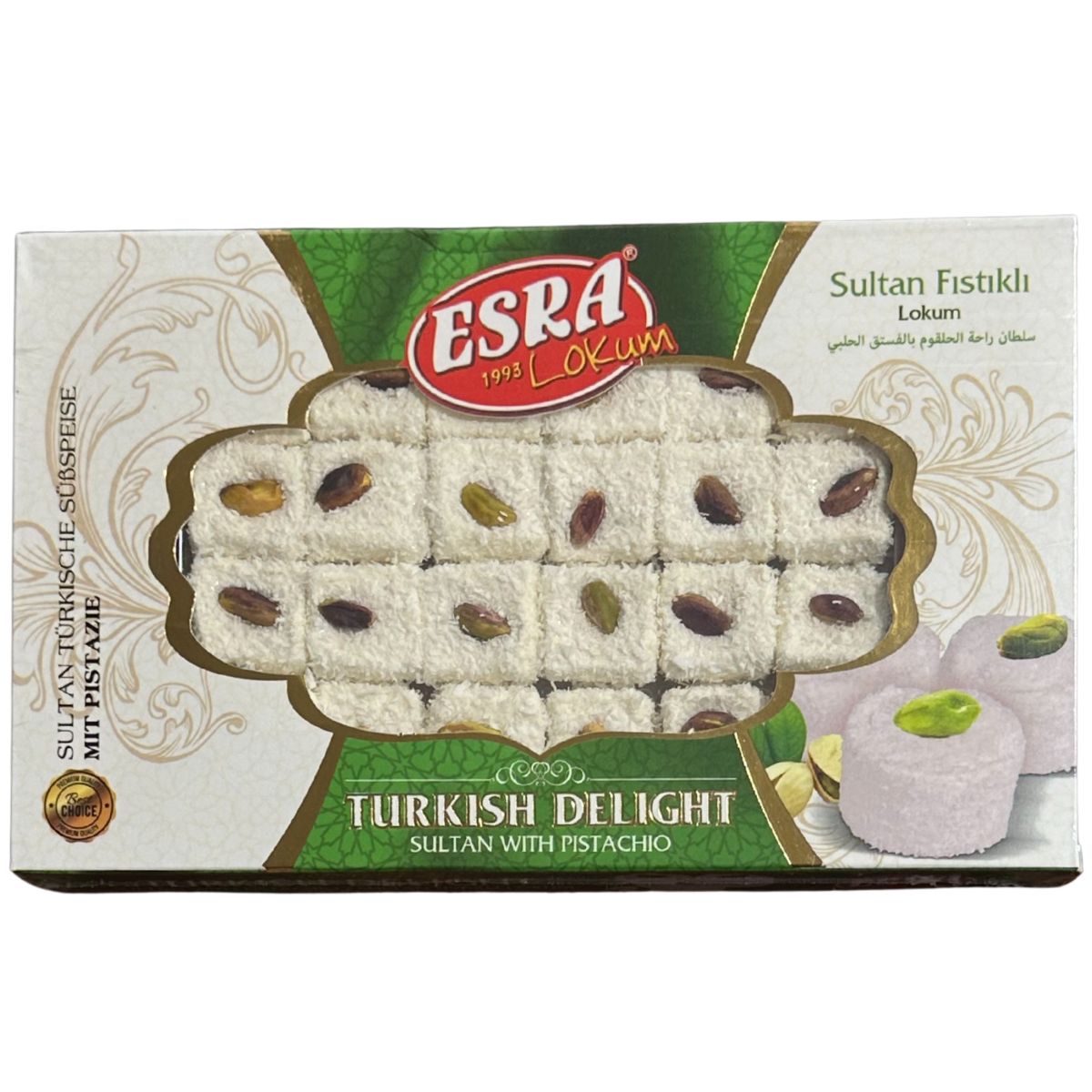 sultan lokum à la pistache 350g, Esra 350,0 g