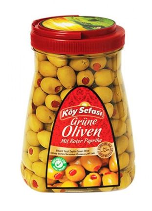 olives aux piments en bouteille 1,12Kg, Koy Sefasi 1120,0 g