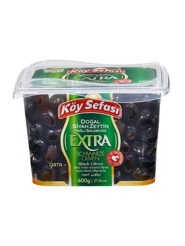 olives noires extra gemlik saumure 600g, Koy Sefasi 600,0 g