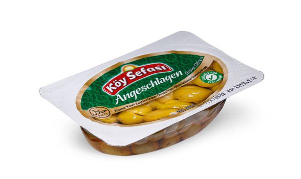 olives vertes écrasées assaisonnees 100g, Koy Sefasi 100,0 g