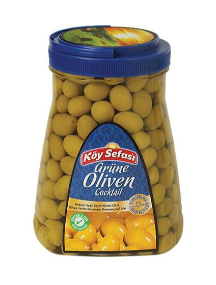 olives vertes écrasées en bouteille 1,12Kg, Koy Sefasi 1120,0 g