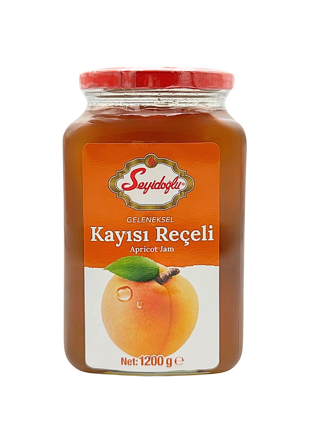 Confiture d'abricot Seyidoglu 1200g 1,2 kg