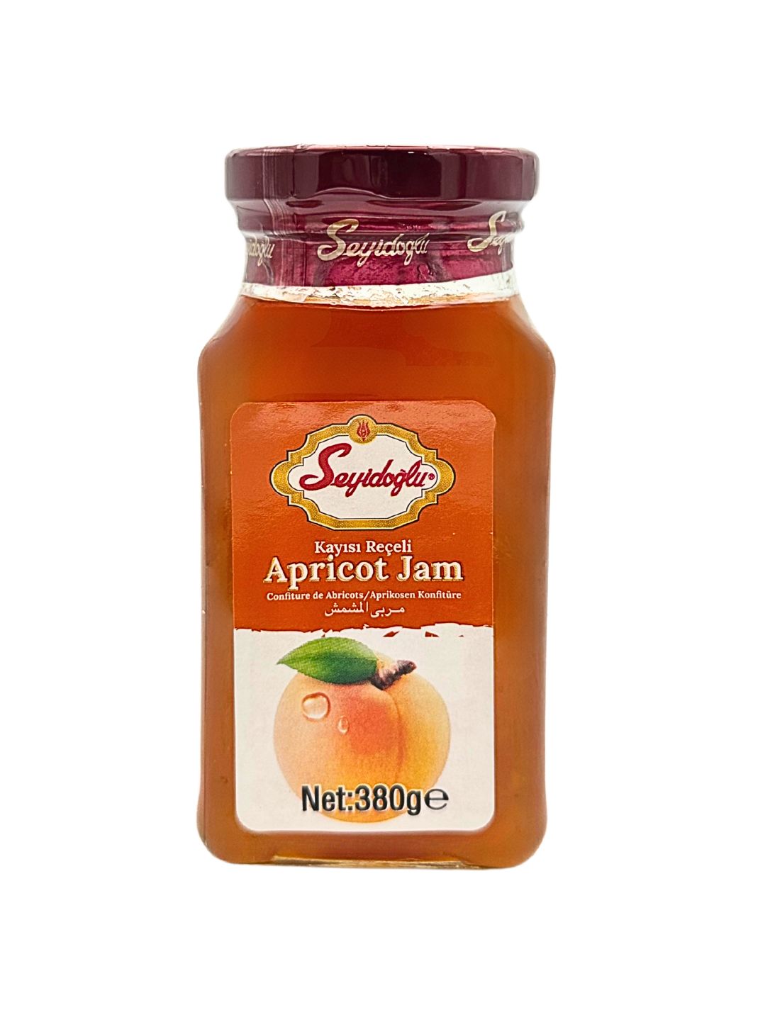 Confiture d'abricot 380g, Seyidoglu 380,0 g